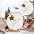 thumbnail image 1 of SuChun Quilting Squares Christmas Embroidery KIT Adults Kids DIY Handmade Hand Embroidery Kits With Stamped Embroidery Pattern For Christmas Embroidery Kits For Adults Beginners, 1 of 9