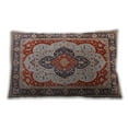 thumbnail image 1 of Ahgly Company Indoor Rectangular Mid-Century Modern Lumbar Throw Pillow, 13 inch by 19 inch, 1 of 5