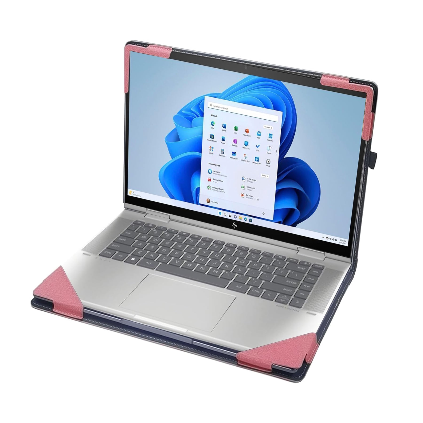 Laptop Cover Case for Dell Latitude 16 7650/7640 Notebook PC (NOT Working with Other Dell Models). 2-in-1 PU Leather Detachable Notebook Sleeve