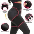 thumbnail image 5 of 3 in 1 Waist Trainer Cincher Thigh Trimmer Sweat Belt Yoga Shapewear Gym Body Shaper, 5 of 7