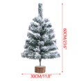 thumbnail image 3 of Hwkond Christmas Tree Prelit Choose Our Flocked Christmas Tree Now To Give Your Home A Fashionable And Modern Charm, Add Colorful Colors To The Holiday, And Surprise Family, 3 of 3