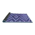 thumbnail image 2 of Ahgly Company Indoor Square Oriental Blue Traditional Area Rugs, 4' Square, 2 of 4