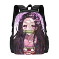 thumbnail image 1 of Demon Slayer Backpack For School Anime Bookbag Lightweight School Bags Satchel Back Packs, 1 of 2