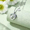 thumbnail image 5 of Turandoss Necklace for GirlsHeart Initial C Necklaces C Initial Heart Unicorn Necklace Birthday Gifts Toddler Jewelry for Girls 8-12, 5 of 8