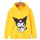 thumbnail image 5 of Sudadera con capucha Kawaii Kuromi para niñas, sudaderas de manga larga para niños, primavera y otoño, sudaderas con capucha informales con dibujos animados de Sanrio para niños, 5 of 5