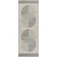 thumbnail image 6 of Hauteloom Elvi Living Room, Bedroom Area Rug - Modern - Gray - 9'10" x 14', 6 of 11
