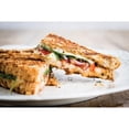 thumbnail image 3 of Parrilla de Hierro Fundido HIC Plateada para Hamburguesas y Panini, 3 of 9