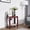 Espresso, variant on Spaco 2-Tier Modern Compact End Table with Storage Shelf-White, Nightstand Small Side Table, End Table for Bedroom Living Room