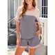 thumbnail image 2 of Set de 2 piezas Dokotoo Color Block Lounge para mujer, 2 of 7