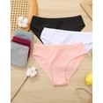 thumbnail image 5 of IF YOU Cotton Underwear For Women Breathable Soft Bikini Panties Low Rise Hipster Ladies Soft Cheeky S-XL 8 Pack, 5 of 5