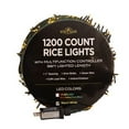 thumbnail image 1 of Kurt Adler AD1035WW 98 ft. 1200-Light LED Rice Light Set, Warm White, 1 of 1