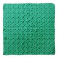 thumbnail image 4 of Bimba Green Brush Stroke & Dots Abstract Pure Silk Printed Head Bandanas Summer Neck Wrap Scarf 40 x 40 Inches, 4 of 6