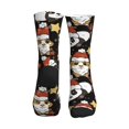 Crew Socks for Women Men, Cute dog panda Womens Mens Socks, Running
