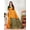 Mustard, variant on Women's Litchi Silk Designer Banarasi Saree (Shrushti Rama)