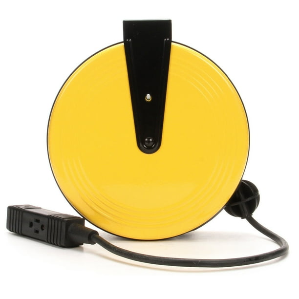 Bayco FL800 TripleTap Extension Cord Retractable Reel