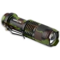 thumbnail image 3 of Black Tactical Mini LED Flashlight - Heavy Duty Metal Shell - Ultra Bright 300 Lumen Survival Camping Light - By Sakeen, 3 of 5