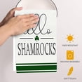 thumbnail image 4 of AYktou St Patricks Day Decorations,Spring Decor St. Patrick's Day Kitchens Towel Green Luckys Clovers Towel St. Patrick's Day Decorations For Home Dry Cloth 18x26 Inch Kitchen Towels, 4 of 6