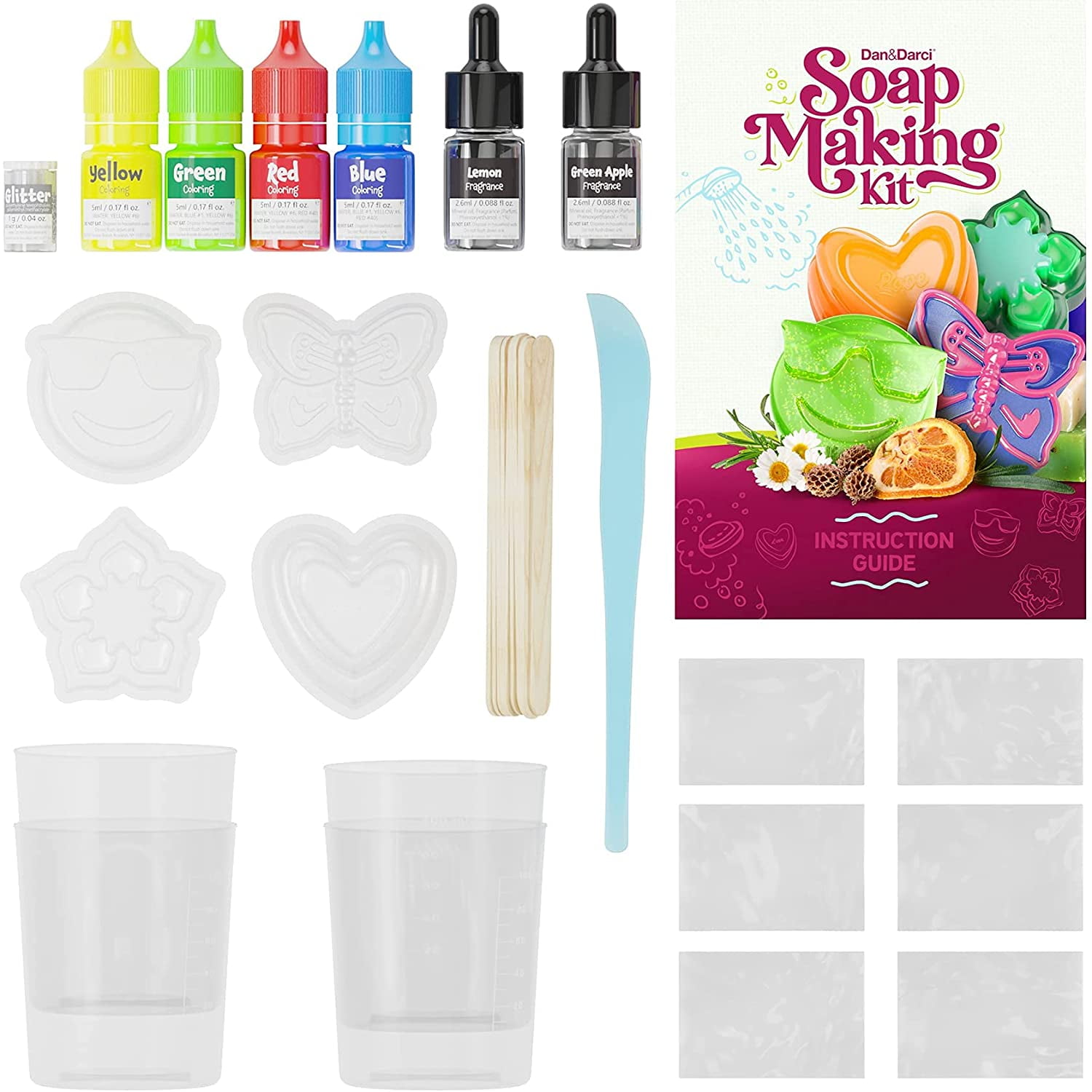 Unicorn Soap Making Kit - Girls Crafts DIY Project Age 6+ Year Old Kids  Girl Gifts Science STEM Activity Teenage Christmas Gift Make Your Own Kits