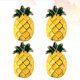 thumbnail image 5 of 4pcs hermosos broches de piña alfileres de aleación clips vestido ropa broche accesorio para mujeres niñas (piña), 5 of 8
