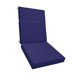 thumbnail image 4 of Cojín para silla de patio, cojín para silla de jardín, cómodo con correas, cojín para tumbona Azul oscuro, 4 of 8