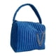 thumbnail image 2 of Bolso de hombro de terciopelo para mujer, elegante, exquisito, con cremalleras suavizantes, bolso de hombro femenino, color azul real, tamaño libre, 2 of 12