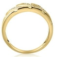 thumbnail image 3 of Pompeii 1/5ct Mens Diamond Ring 10K Yellow Gold (G/H,I1-I2), 3 of 6