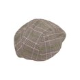 thumbnail image 4 of Fashion Plaid Ivy Cap - Brown - Large, 4 of 5