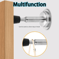 thumbnail image 6 of 2 Pack Door Stop Heavy Duty Door Cushion Door Stop Hydraulic for Door Bottom Door Stop No Drilling, 6 of 8