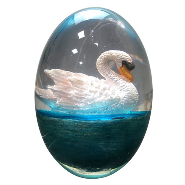 Resina De Cristal De Huevo De Dragón Transparente, Recuerdo Ornamental, Artesanía De Resina, Adornos De Escritorio Para El Hogar, Regalo Exquisito Speravity HA041332-05