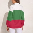 thumbnail image 2 of Flag Bulgaria Long Sleeve Blouse Woman Streetwear Casual Shirts Summer Oversize Woman Streetwear Clothing Birthday Present, 2 of 7