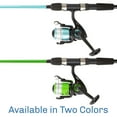thumbnail image 6 of RAD Sportz Beginner Spinning Fishing Rod & Reel Combo- 6’ Fiberglass Pole, 6 of 7