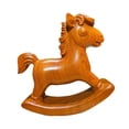 thumbnail image 3 of Estatua de caballo mecedor, figura decorativa, artesanía, decoración del hogar, regalo de cumpleaños Estilo D, 3 of 9