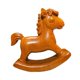 thumbnail image 3 of Estatua de caballo mecedor, adorno de mesa, artesanía artística, figura decorativa rústica para Estilo C, 3 of 9