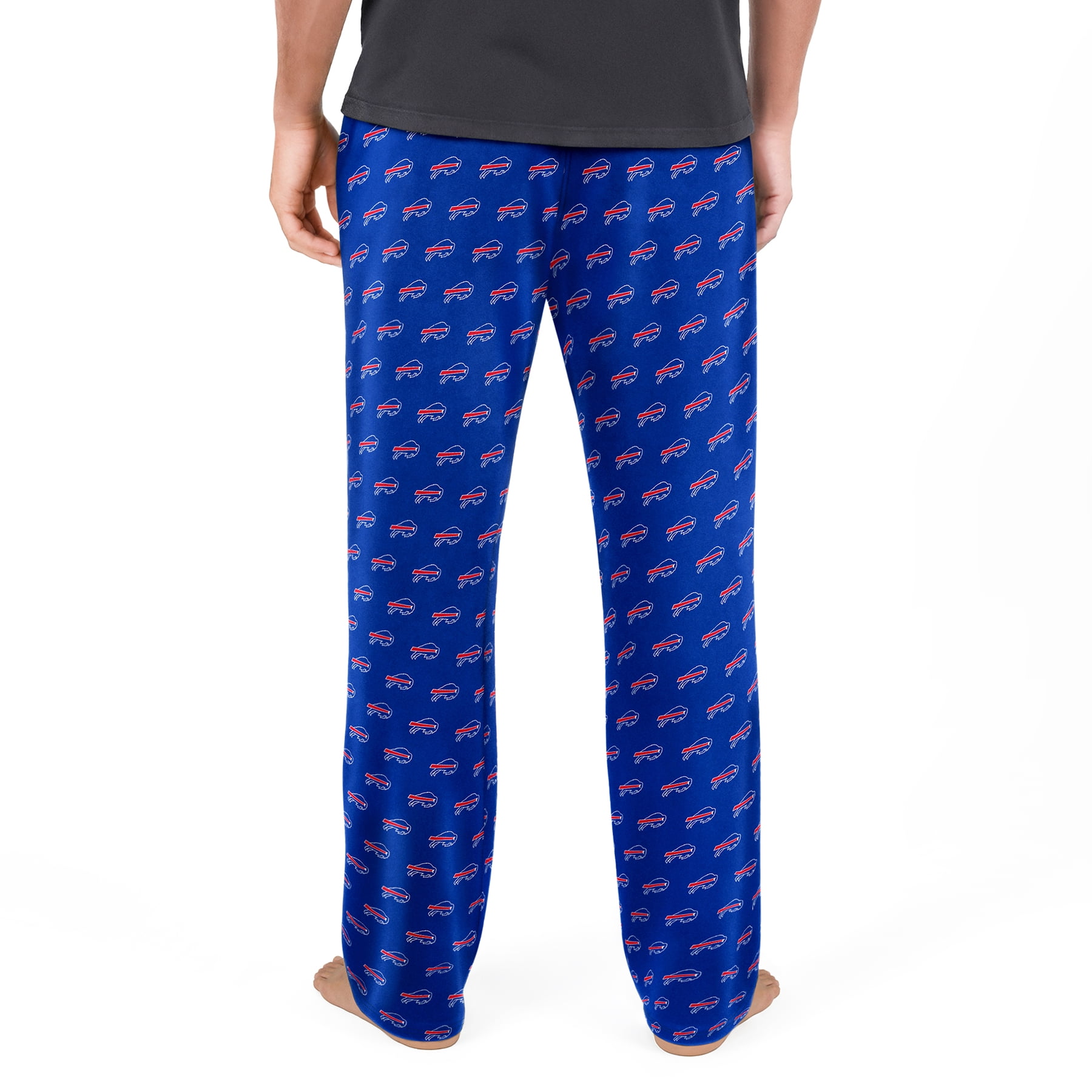 NFL Mens Buffalo Bills All Over Print Pajama Pants