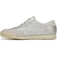 thumbnail image 3 of Sam Edelman Women's Isabel Lace Up Sneaker Soft Silver/Off White 8M, 3 of 5