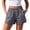 Gray, variant on Women's Athletic Shorts Summer Loose Casual Sports City walking with stretch