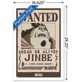 thumbnail image 3 of One Piece - Jinbe Wanted Poster Wall Poster, 14.725" x 22.375" Framed, 3 of 4