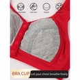 thumbnail image 2 of 3 Pack Soutien-Gorge Léger Élégante Florale pour Femmes 92 % Polyester 8 %, 2 of 5
