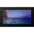 thumbnail image 2 of Mazur-Devaux, Ewa 18x11 Black Modern Framed Museum Art Print Titled - Grand Baie nuit IV, 2 of 5