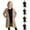 B-Khaki, variant on shoper Long Hoodies for Girl Zip Up Lined Loose Fit Sweatshirt Fall Winter Fashion Outfits Casual Comfort Trendy Jackets Cardigan Kids Clothing 3-13 Years