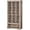 Greige, variant on YYEAN Tall Shoe Cabinet, 9 Tier Shoe Storage Cabinet, Freestanding Wooden Shoe Cabinet Organizer with 24 Cubbies and 3 Hooks, for Entryway, Closet, Living Room-Greige