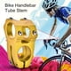 thumbnail image 2 of Accesorio de ciclismo con vástago fijo para manillar de bicicleta de montaña de aleación de aluminio de 31,8 mm (dorado), 2 of 10