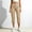 Beige, variant on Womens Capri Pants Lightweight Loose Straight Multi‑Pocket Cropped Hiking Pants Beige