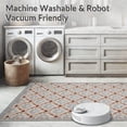 thumbnail image 5 of ODIKA 4'x6' Machine Washable Non-Slip Area Rug, Geometric Modern Indoor High Traffic Rug, Gray, 147214, 5 of 7