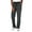 Charcoal, variant on ave. Varick Women's Six Pocket Midrise Straight Leg Scrub Pant in Black, L