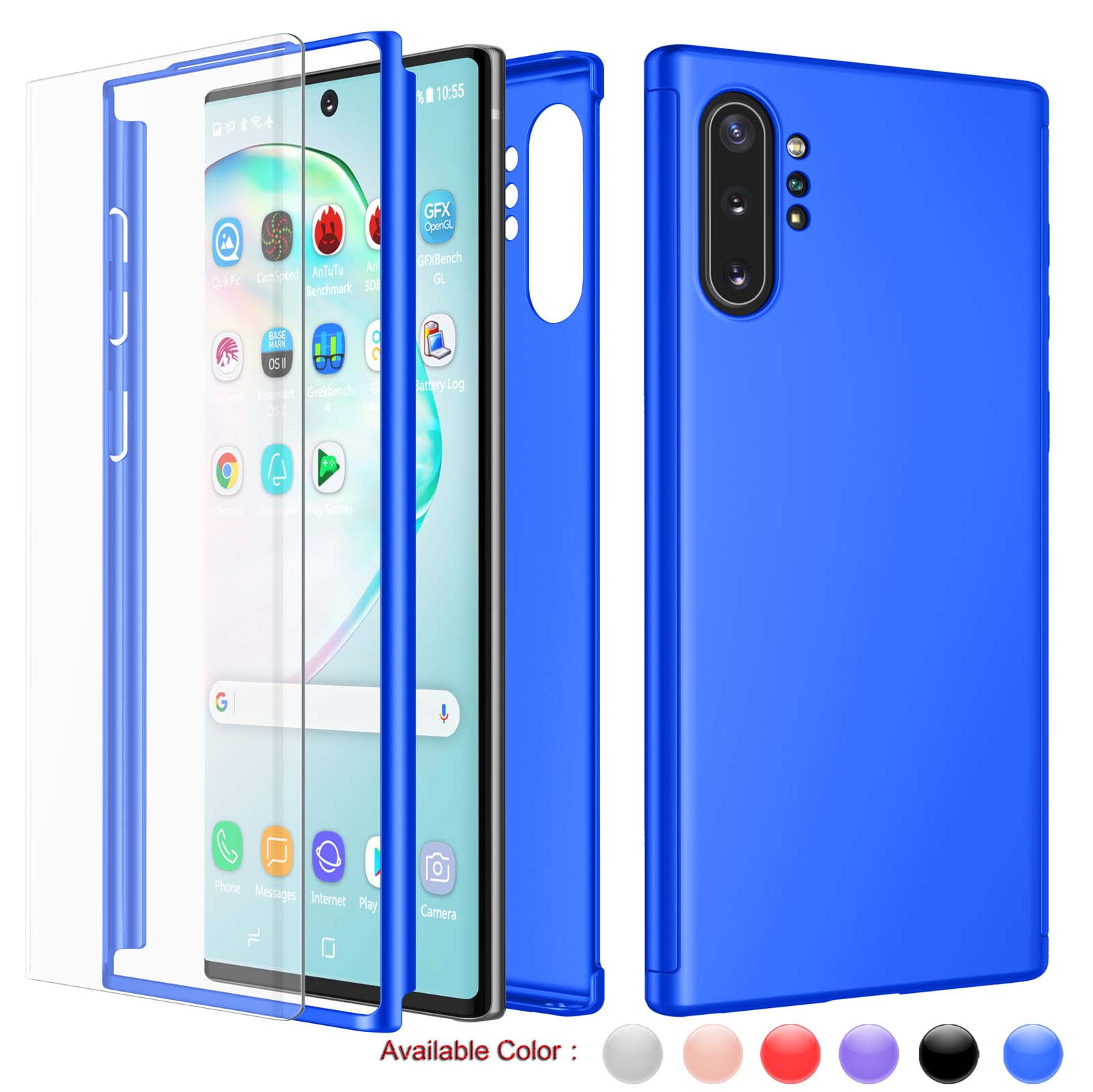 Samsung Galaxy Note 10 Plus 6.8" 2019 Case, Cover Case for Galaxy Note