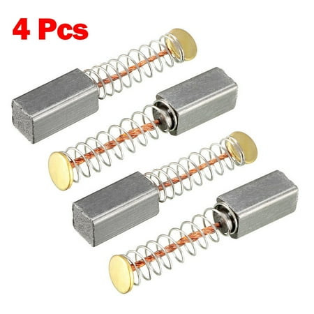 

Fule 4pcs Carbon Brushes for Electric Motors 10mm x 5 x 5mm Replacement Part