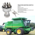 thumbnail image 3 of Tractor Starter Switch, RE45963 Tractor Ignition Switch Sturdy Waterproof Direct Replace  for 5055E 5065E, 3 of 7