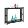thumbnail image 2 of Convenience Concepts Mission Console Table, Black, 2 of 4