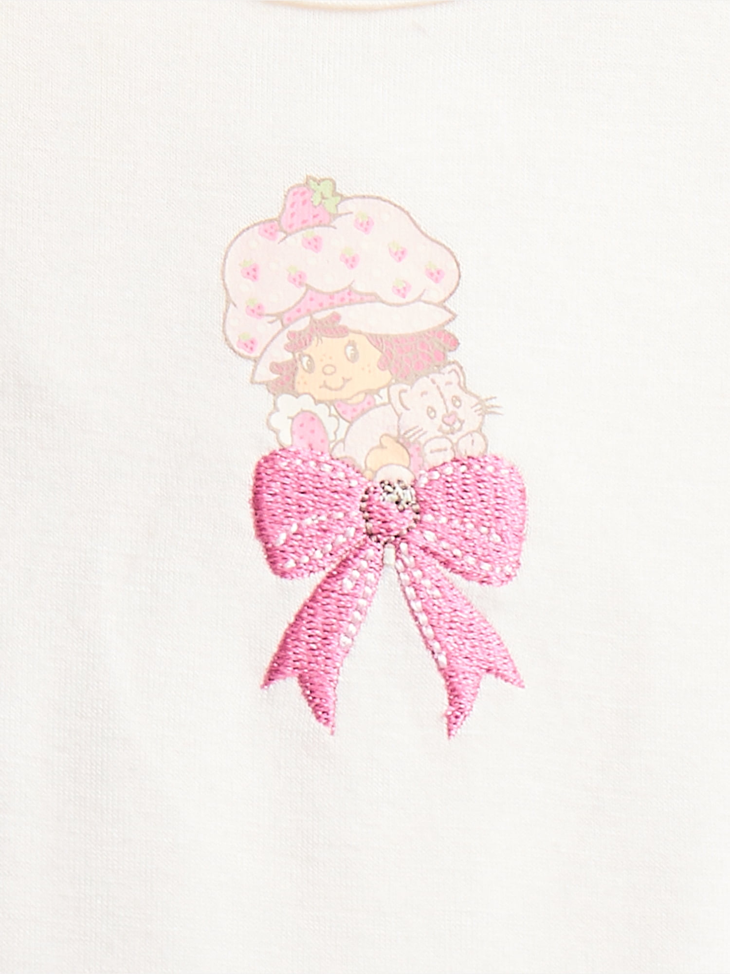 Strawberry Shortcake Baby Hooded Cardigan, Bodysuit and Pants, 3-Piece Outfit Set, Sizes Newborn-18M